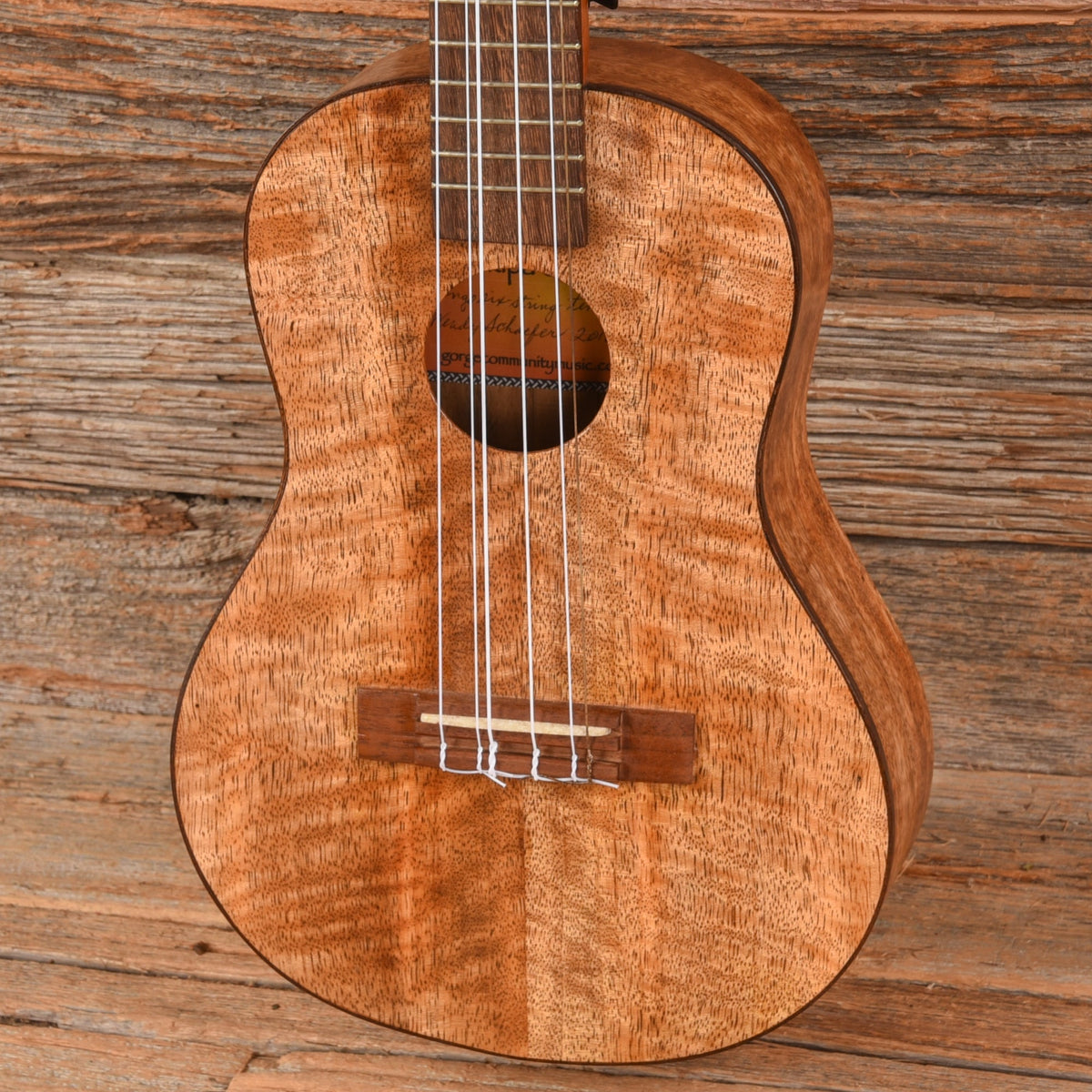 Ho'okipa Mango Six String Tenor Natural - View 2 | MusicMarket