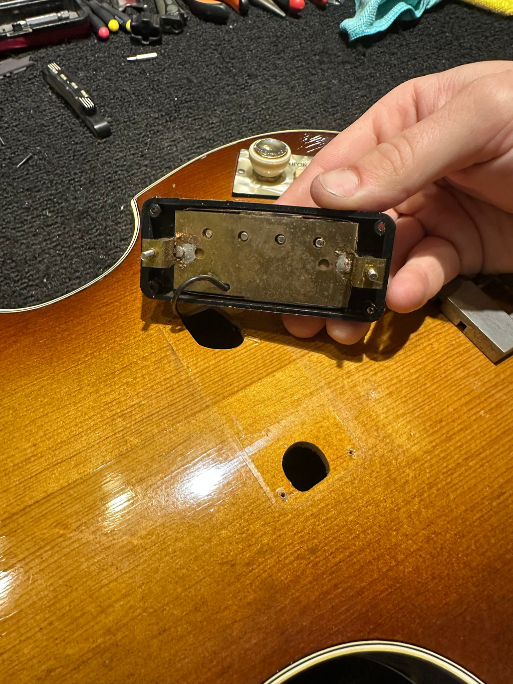 Hofner 500/1 Sunburst 1966 - View 9 | MusicMarket