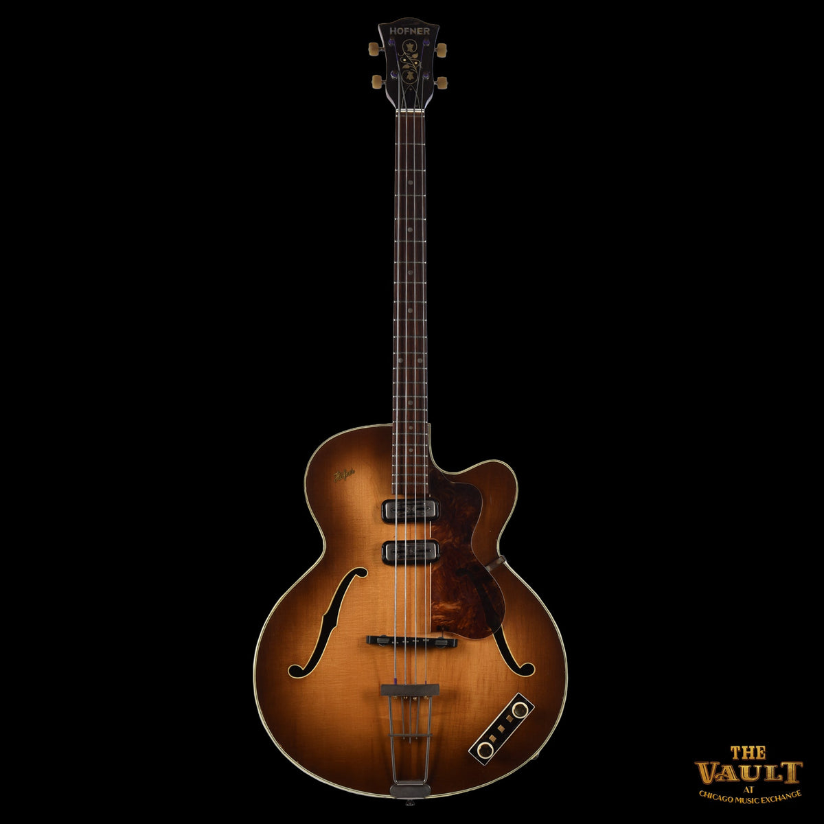 Hofner 500/5 Bass Sunburst 1960 - View 4 | MusicMarket
