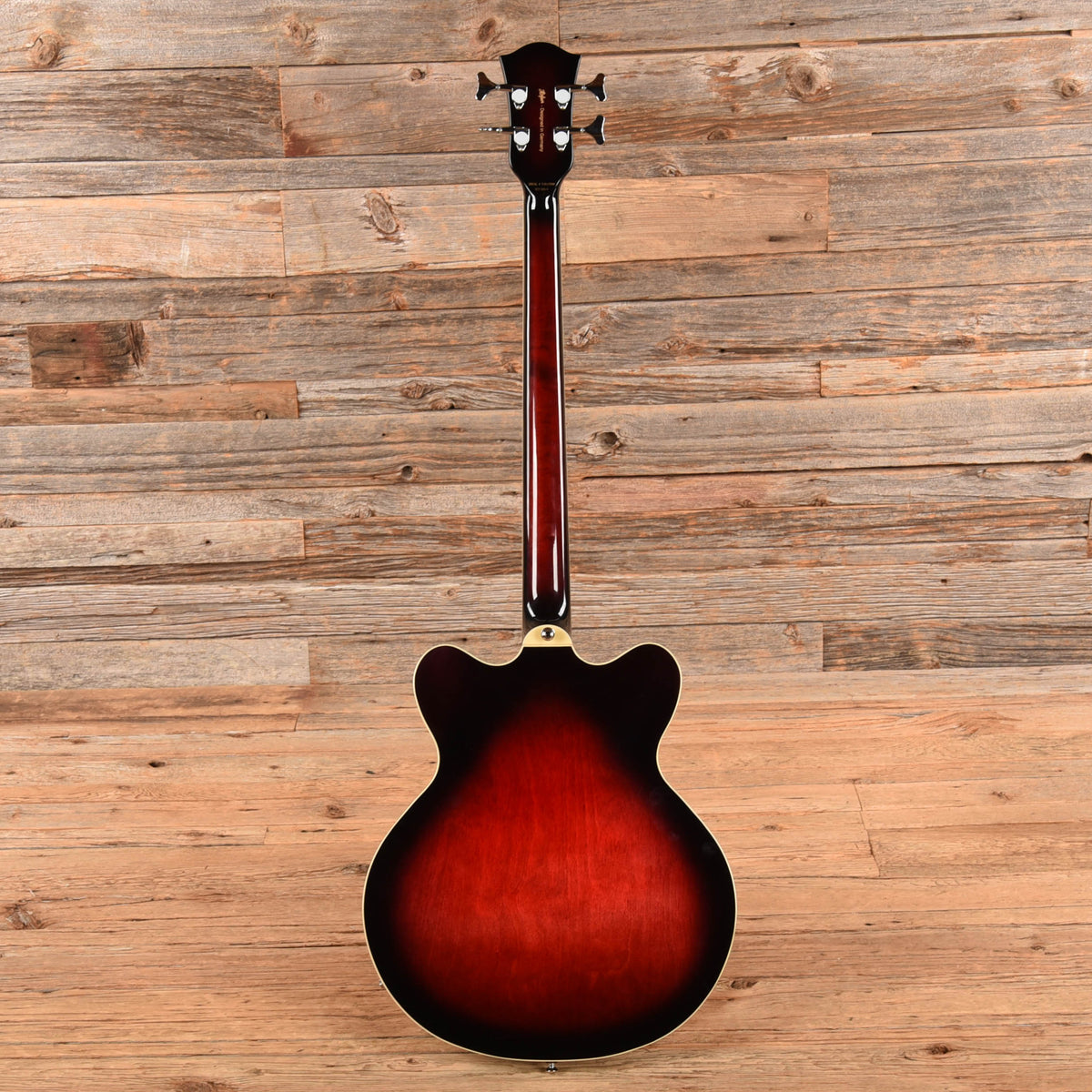 Hofner 500/8 Verythin Red Burst - View 5 | MusicMarket