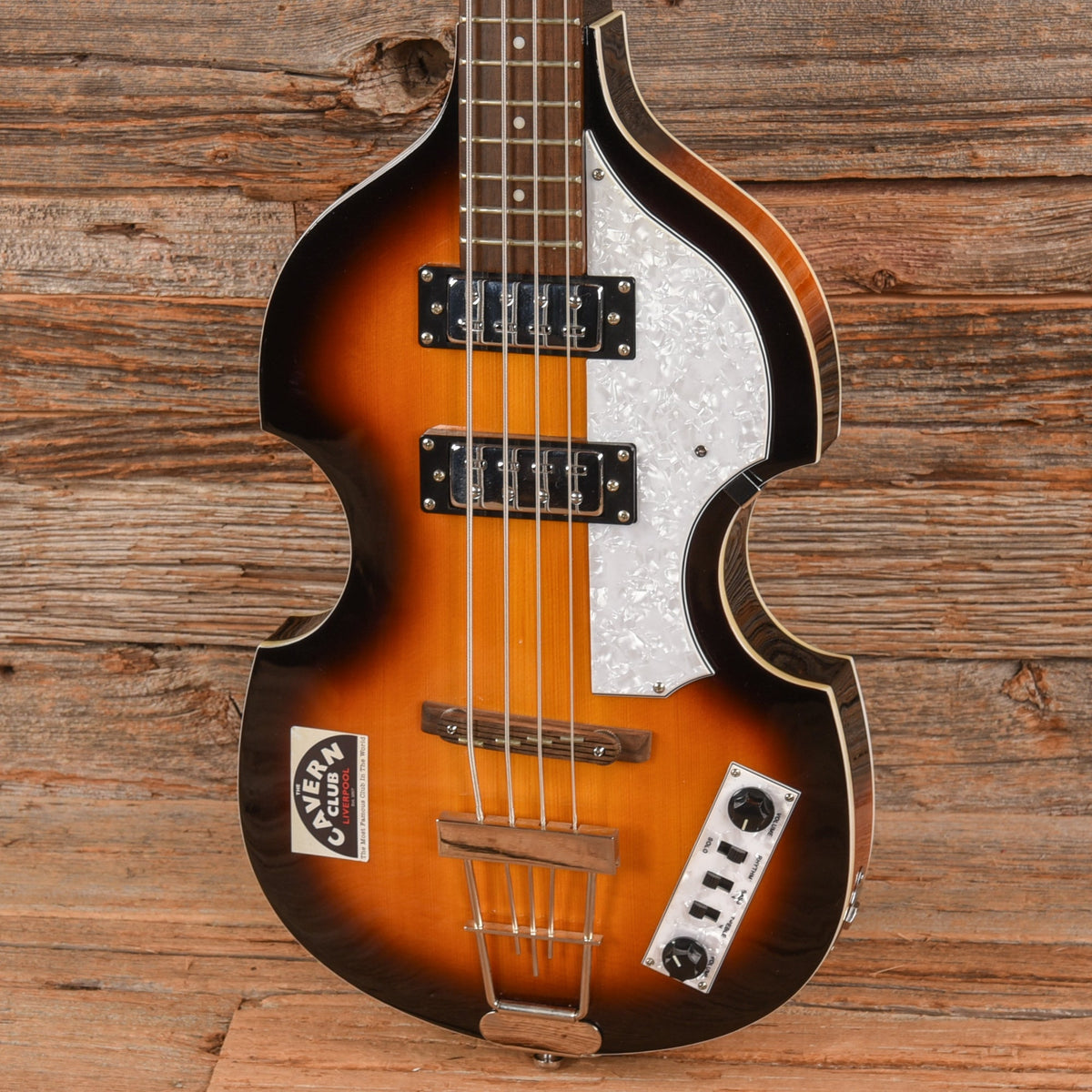 Hofner B-Bass HI-Series "Beatle Bass" Sunburst 2015 - View 2 | MusicMarket
