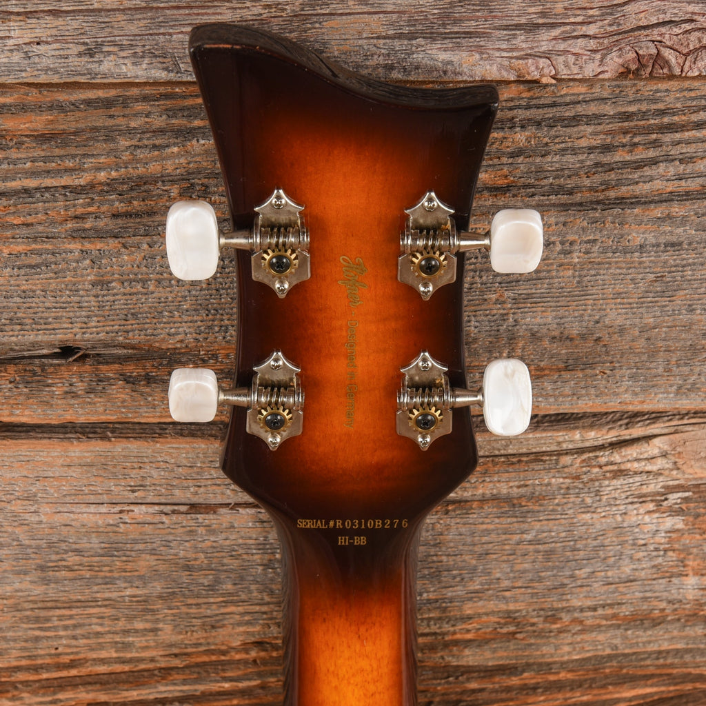 Hofner B-Bass HI-Series "Beatle Bass" Sunburst 2015 - View 7 | MusicMarket