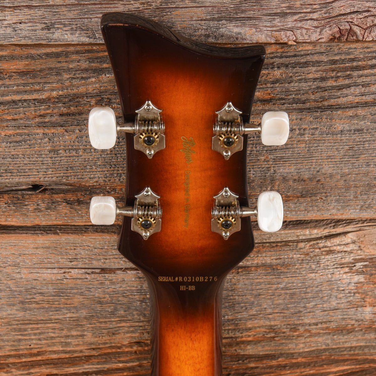 Hofner B-Bass HI-Series "Beatle Bass" Sunburst 2015 - View 7 | MusicMarket