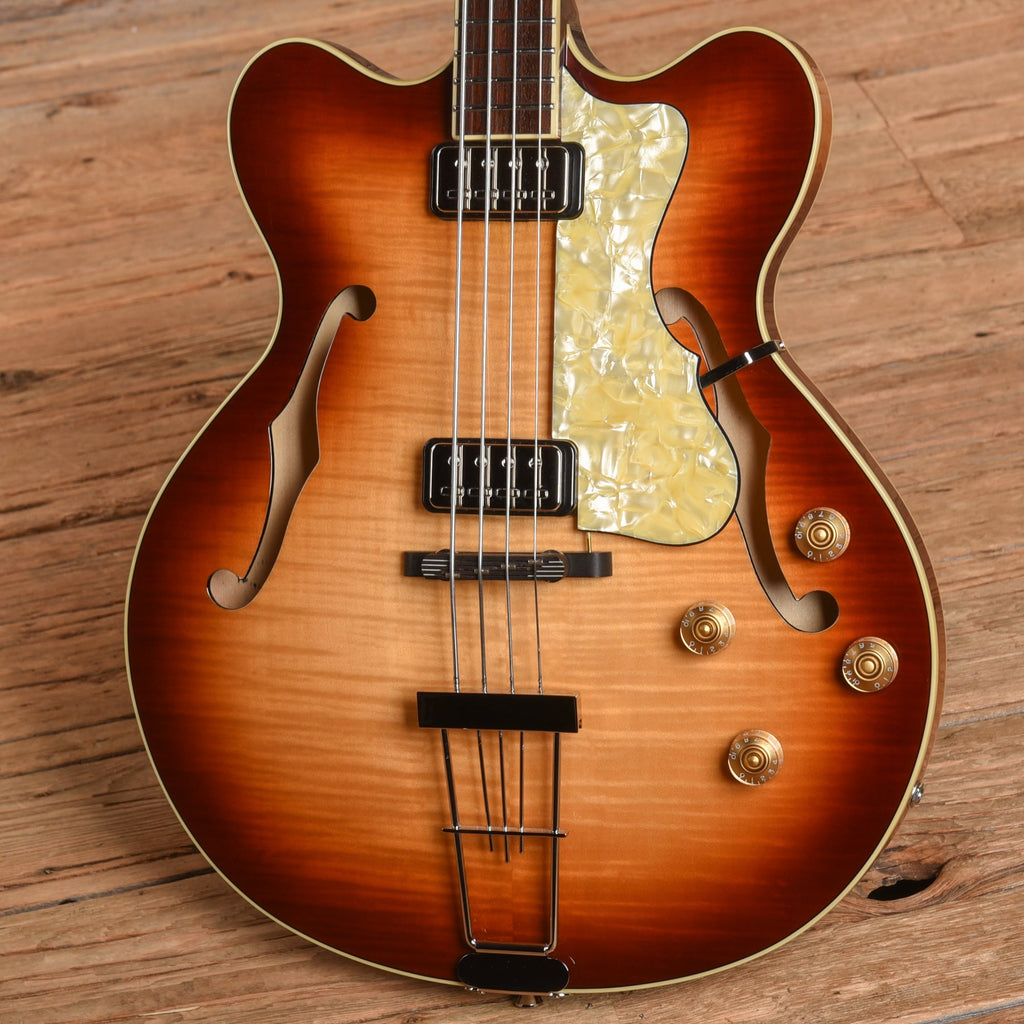 Hofner Contemporary Series Verythin Bass Sunburst 2020 - View 2 | MusicMarket