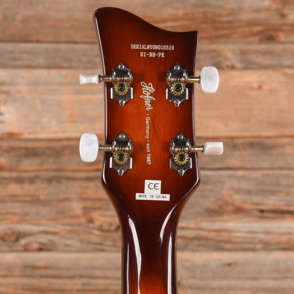 Hofner Ignition Series Violin Bass Sunburst - View 7 | MusicMarket