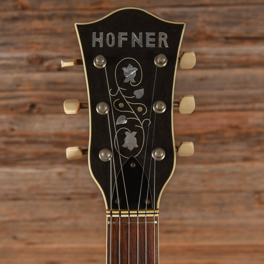 Hofner Beatle Electric Model 459VTZ (built in fuzz) Sunburst 1967 - View 6 | MusicMarket