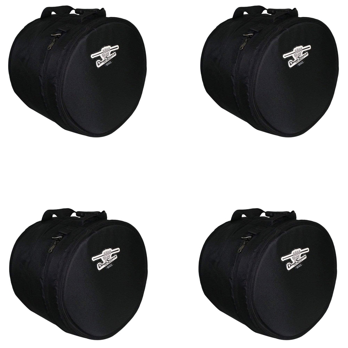 Humes & Berg Drum Seeker 10x8/12x9/14x14/20x16 Drum Bag (4 Pack Bundle) - MusicMarket