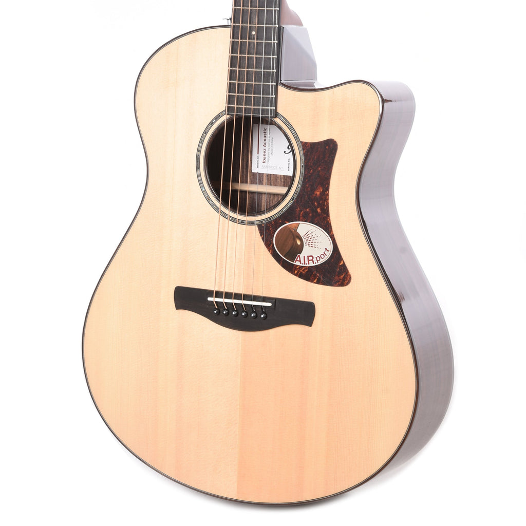 Ibanez AAM380CENT Acoustic-Electric Guitar Natural High Gloss - View 2 | MusicMarket
