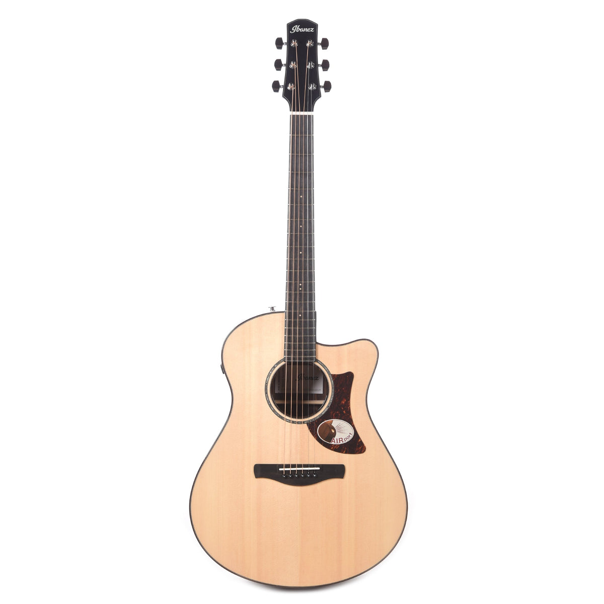 Ibanez AAM380CENT Acoustic-Electric Guitar Natural High Gloss - View 4 | MusicMarket