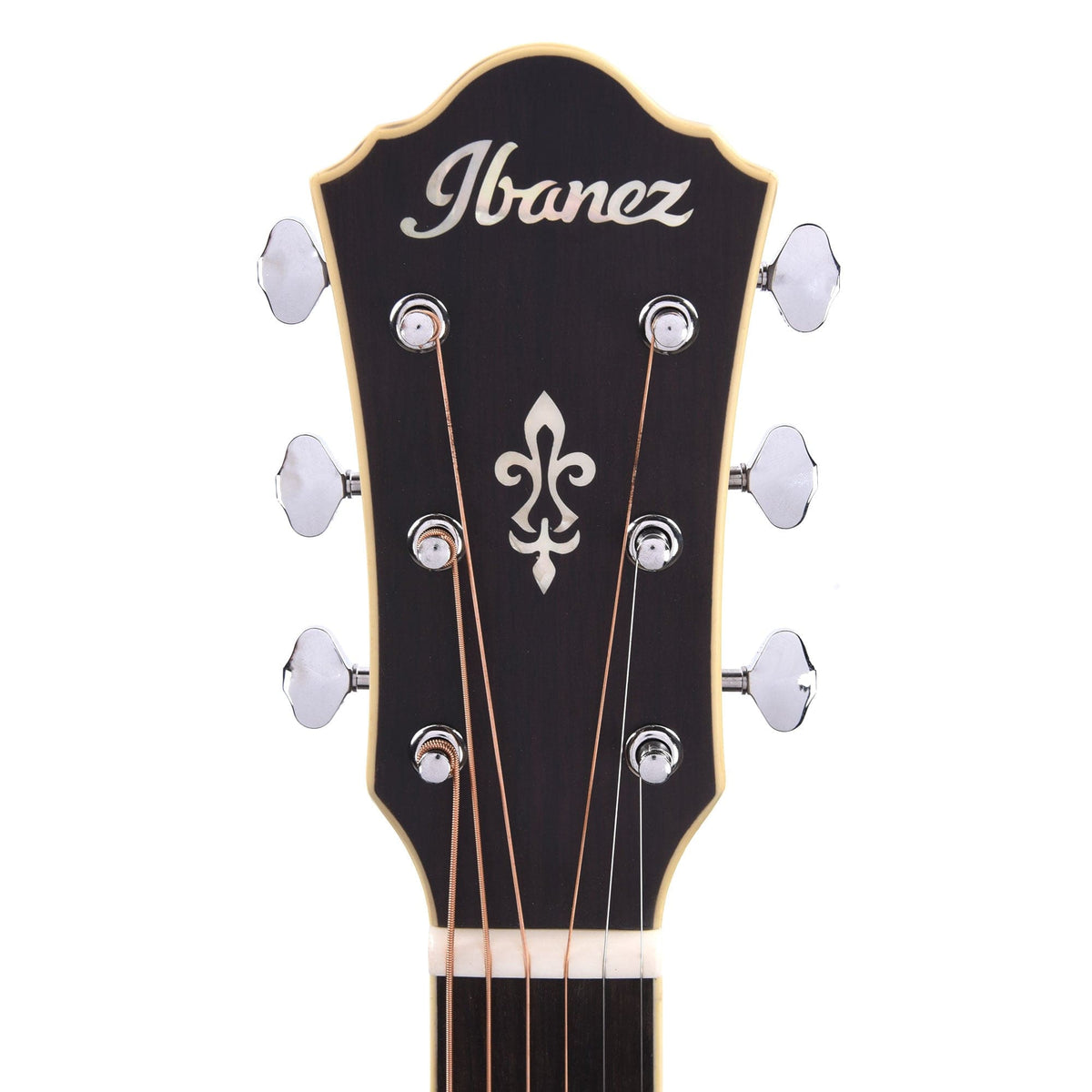 Ibanez AE200JRDBF Acoustic-Electric Guitar Dark Tide Blue Flat - View 6 | MusicMarket