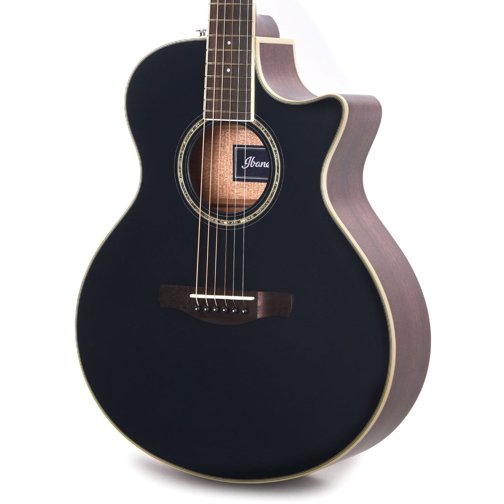 Ibanez AE200JRDBF Acoustic-Electric Guitar Dark Tide Blue Flat - View 2 | MusicMarket