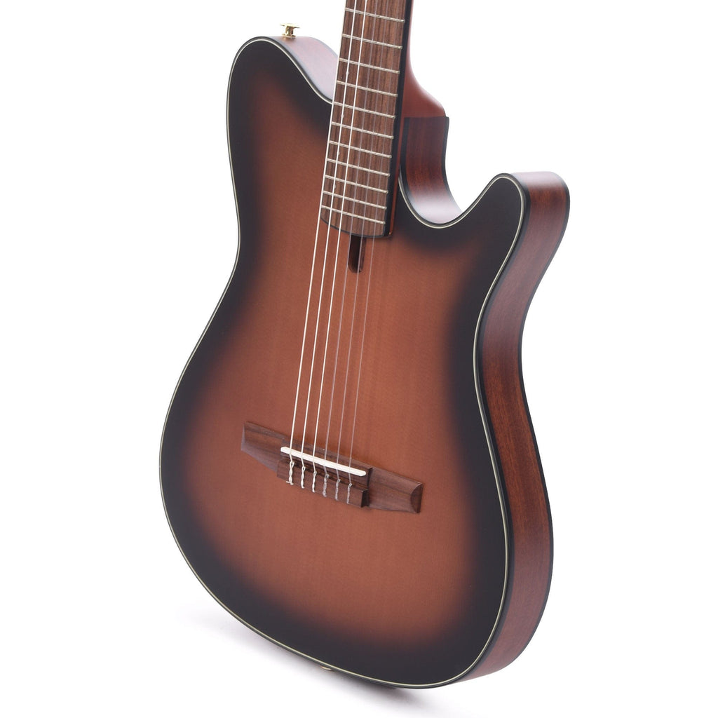 Ibanez FRH10NBSF Acoustic Guitar Brown Sunburst Flat - View 2 | MusicMarket