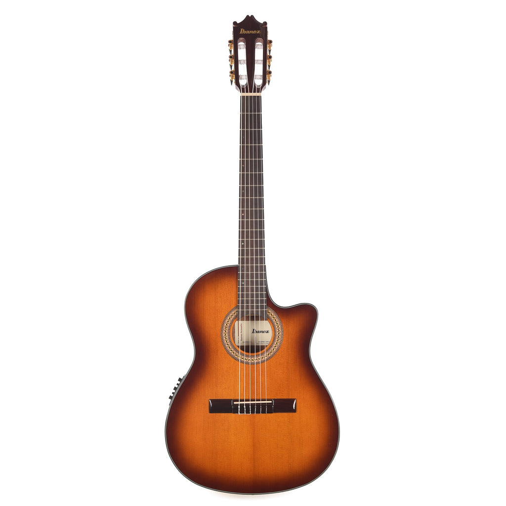 Ibanez GA35TCEVLS Thinline Cutaway Classical Acoustic-Electric Violin Sunburst High Gloss - View 4 | MusicMarket