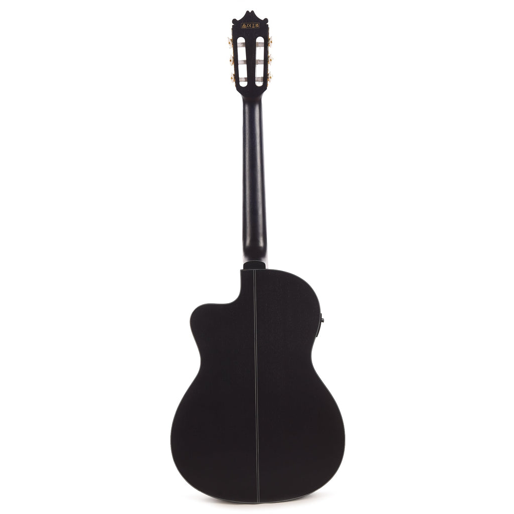 Ibanez GA5FMTCEOB Classical Acoustic Electric Guitar Open Pore Berry - View 5 | MusicMarket