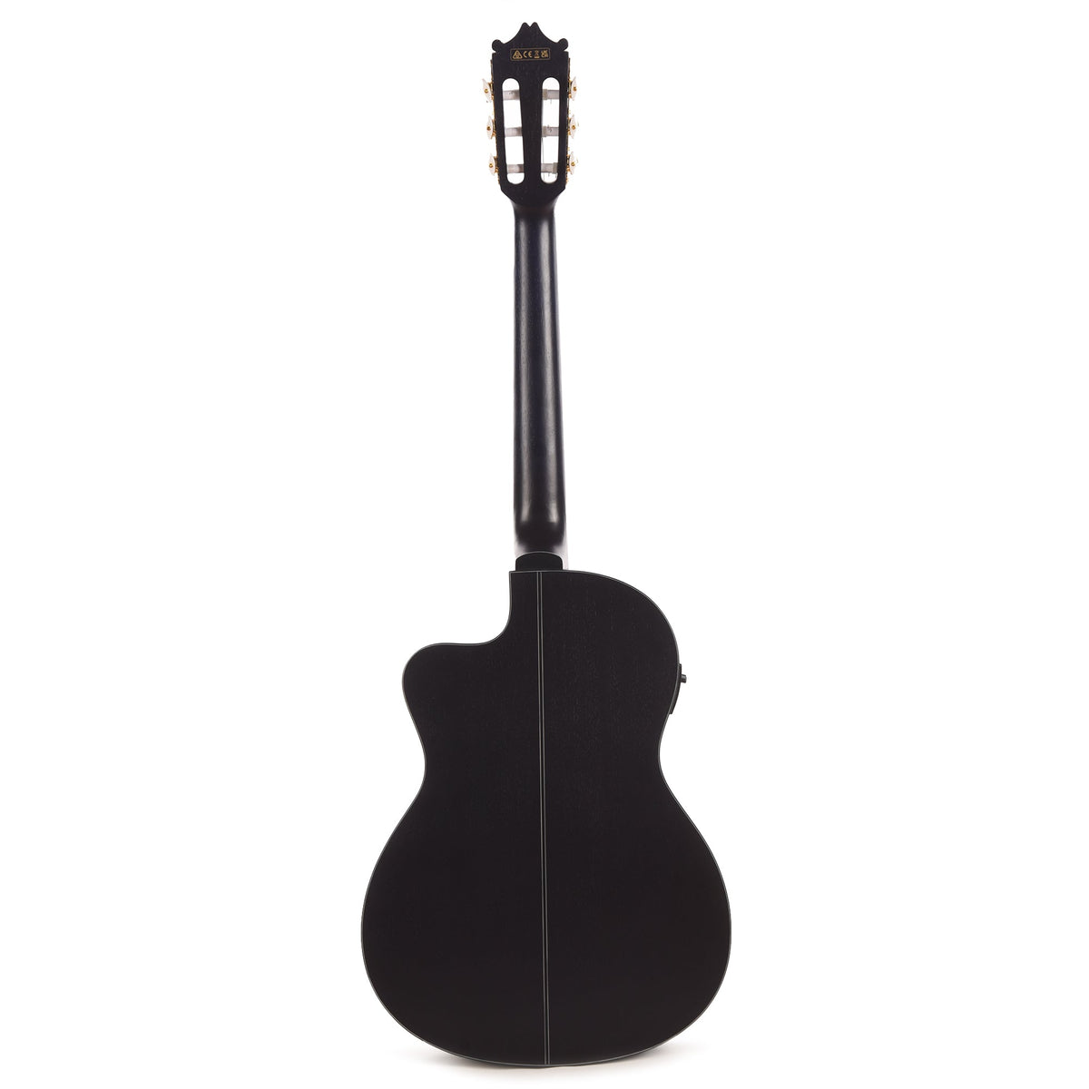 Ibanez GA5FMTCEOB Classical Acoustic Electric Guitar Open Pore Berry - View 5 | MusicMarket