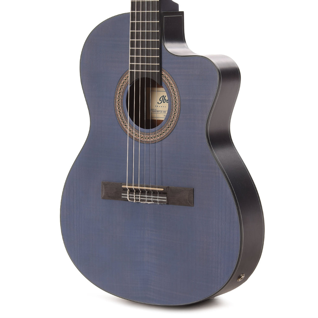Ibanez GA5FMTCEOB Classical Acoustic Electric Guitar Open Pore Berry - View 2 | MusicMarket