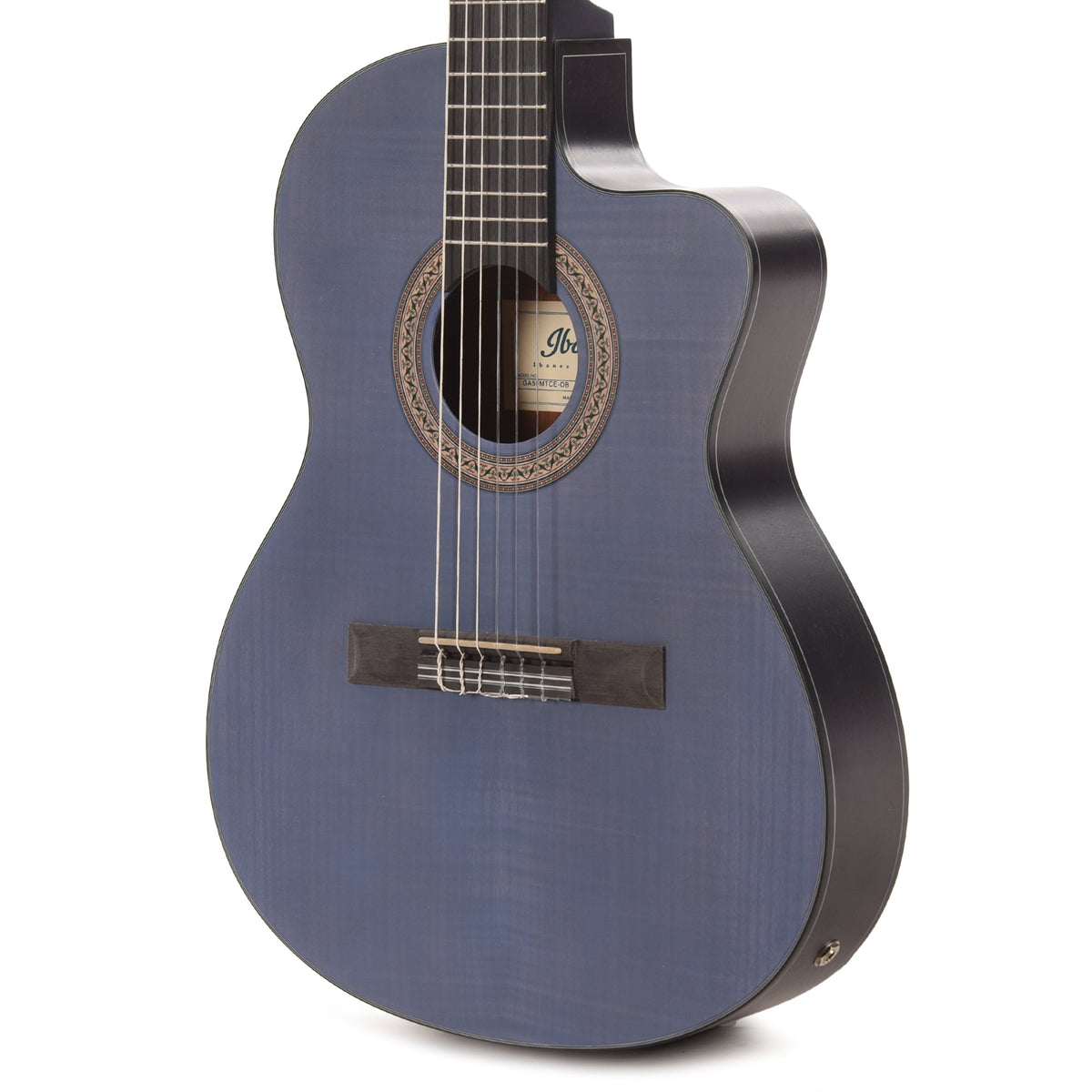 Ibanez GA5FMTCEOB Classical Acoustic Electric Guitar Open Pore Berry - View 2 | MusicMarket