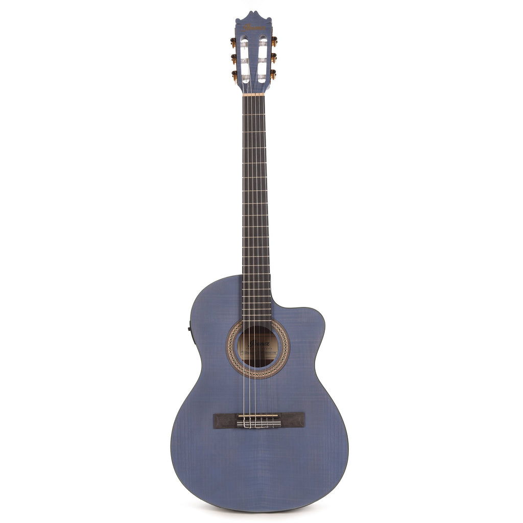 Ibanez GA5FMTCEOB Classical Acoustic Electric Guitar Open Pore Berry - View 4 | MusicMarket