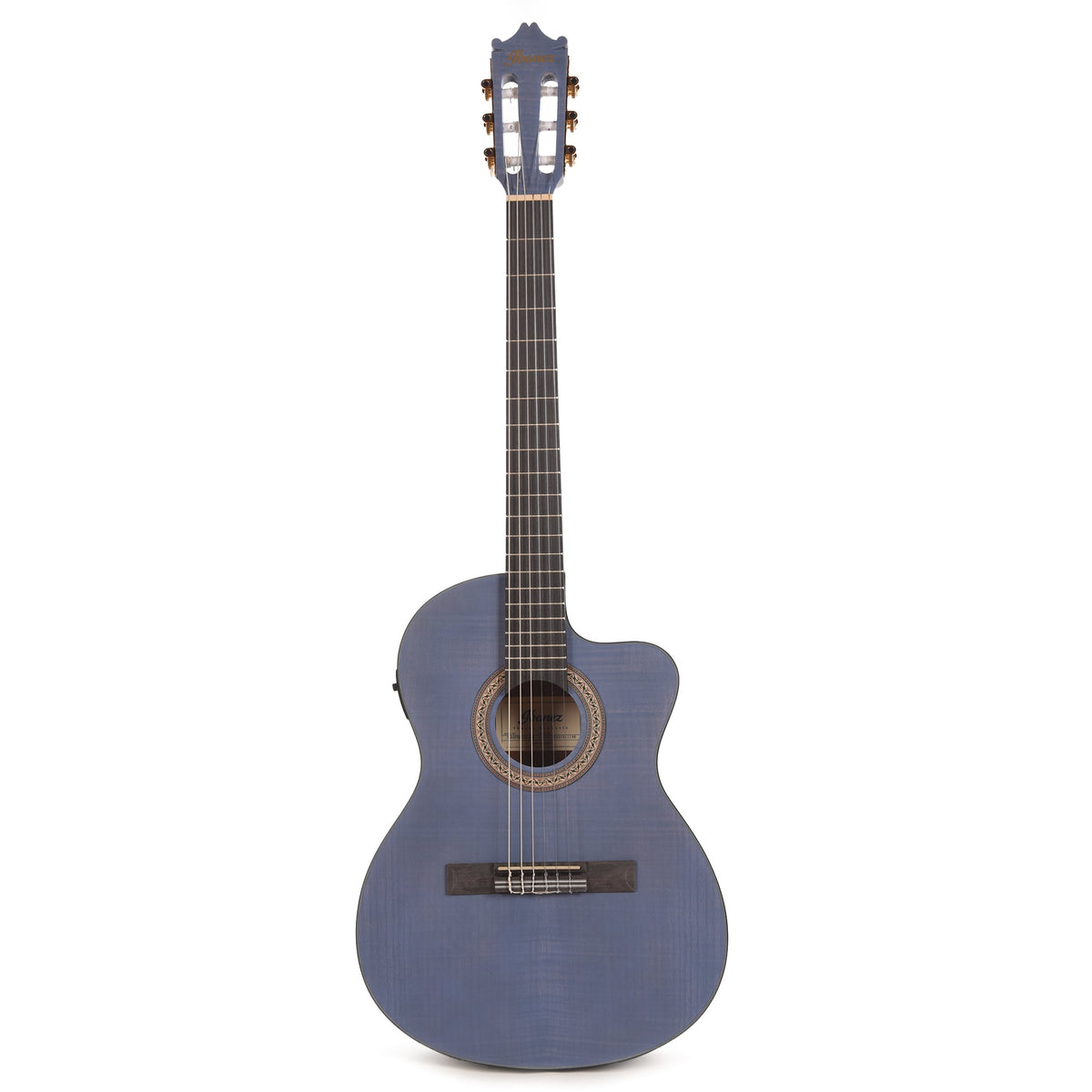 Ibanez GA5FMTCEOB Classical Acoustic Electric Guitar Open Pore Berry - View 4 | MusicMarket