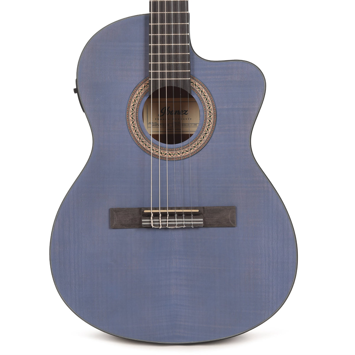 Ibanez GA5FMTCEOB Classical Acoustic Electric Guitar Open Pore Berry - MusicMarket