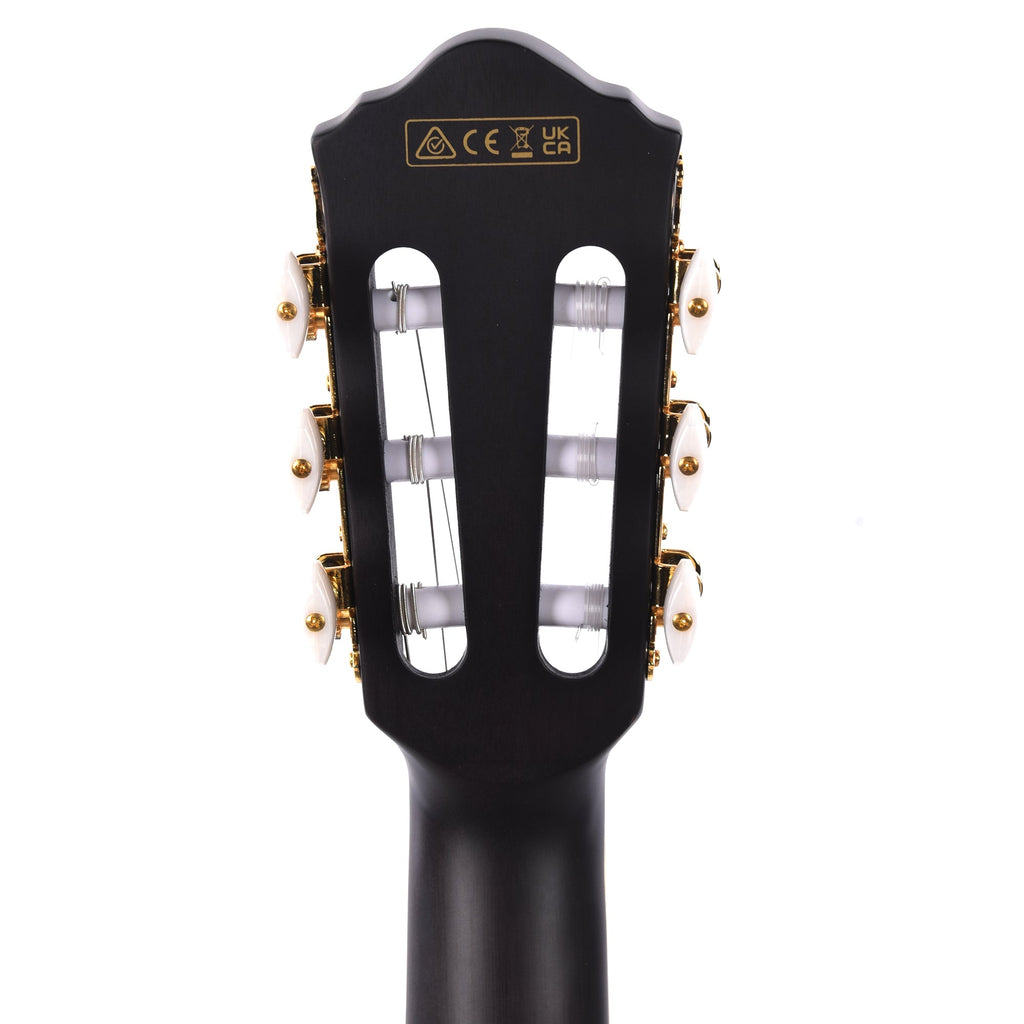 Ibanez TOD10LNTKF Tim Henson Signature Acoustic Electric Guitar Transparent Black Flat Left Handed - View 7 |