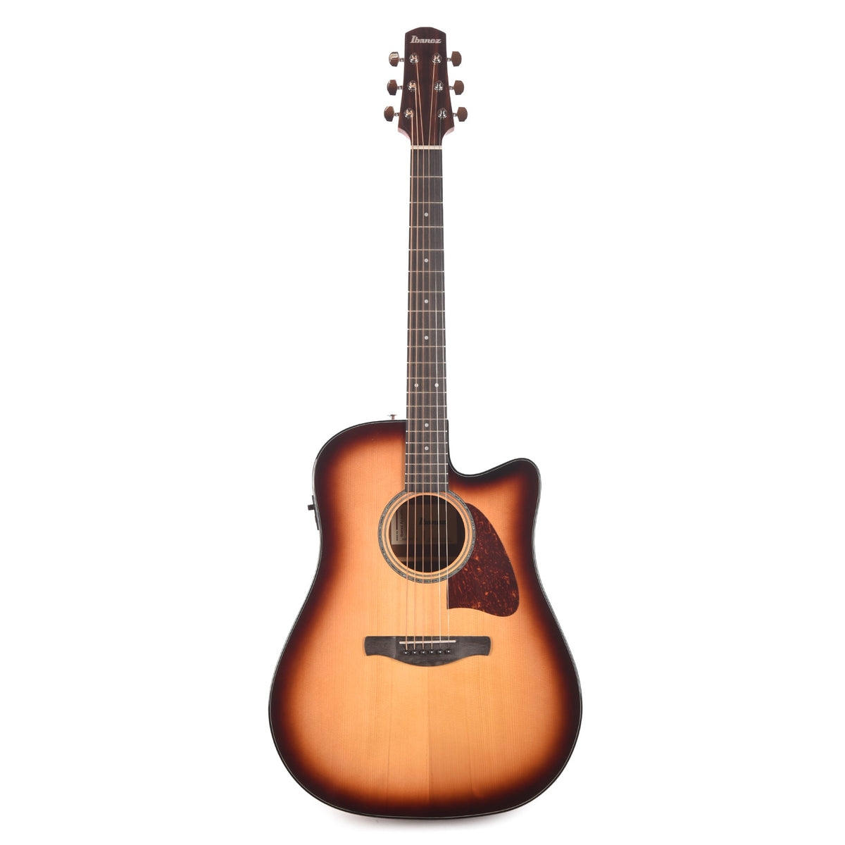 Ibanez AAD51CESB Grand Dreadnought Acoustic-Electric Guitar Sunburst High Gloss - View 4 | MusicMarket