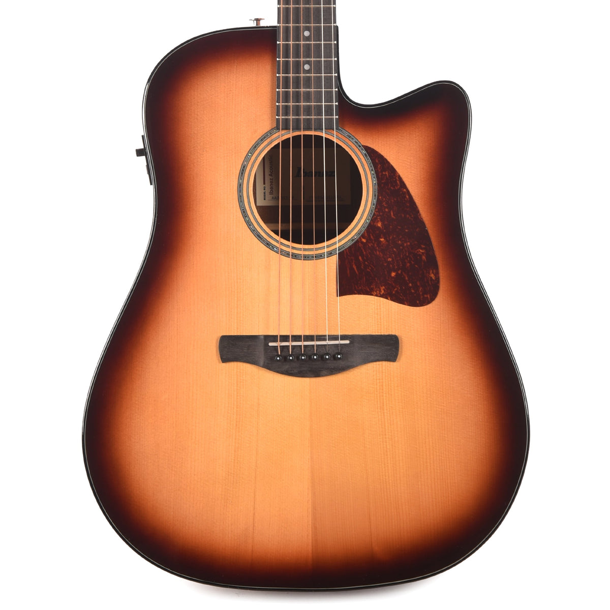 Ibanez AAD51CESB Grand Dreadnought Acoustic-Electric Guitar Sunburst High Gloss - View 2 | MusicMarket