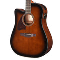 Ibanez AAD51LCEDVS Grand Dreadnought Acoustic-Electric Guitar Dark Violin Sunburst High Gloss Left-Handed - MusicMarket