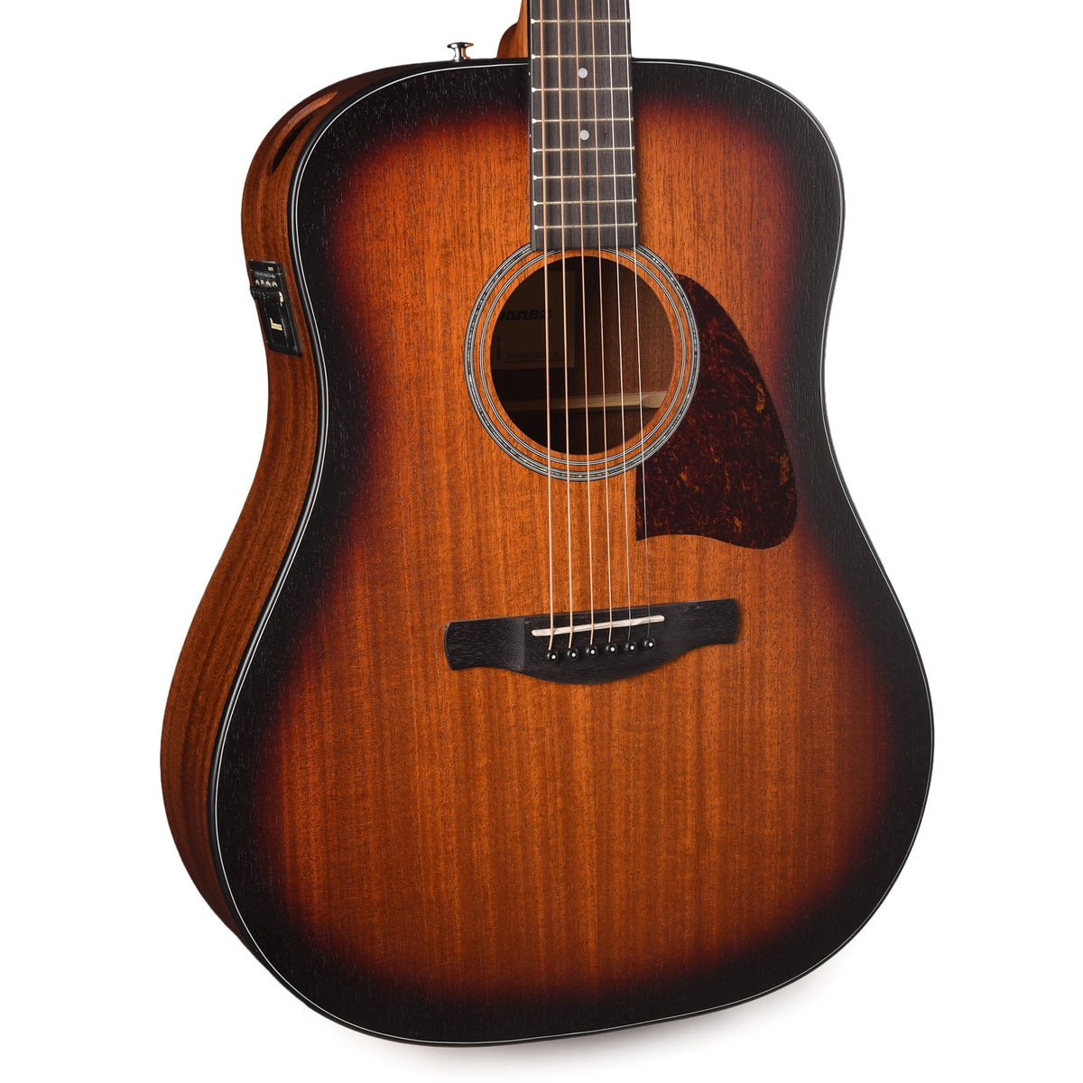 Ibanez AAD54EOMH Grand Dreadnought Acoustic-Electric Guitar Open Pore Mahogany Sunburst - MusicMarket