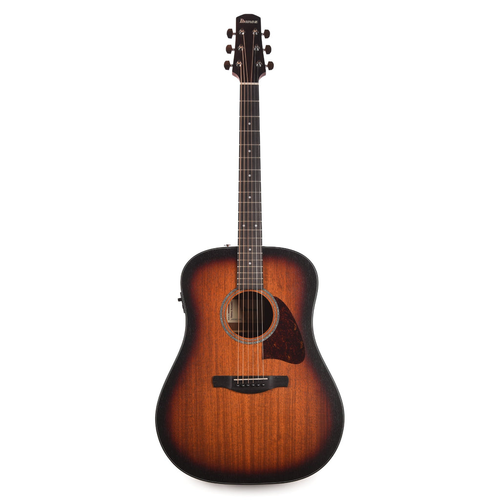 Ibanez AAD54EOMH Grand Dreadnought Acoustic-Electric Guitar Open Pore Mahogany Sunburst - View 4 | MusicMarket