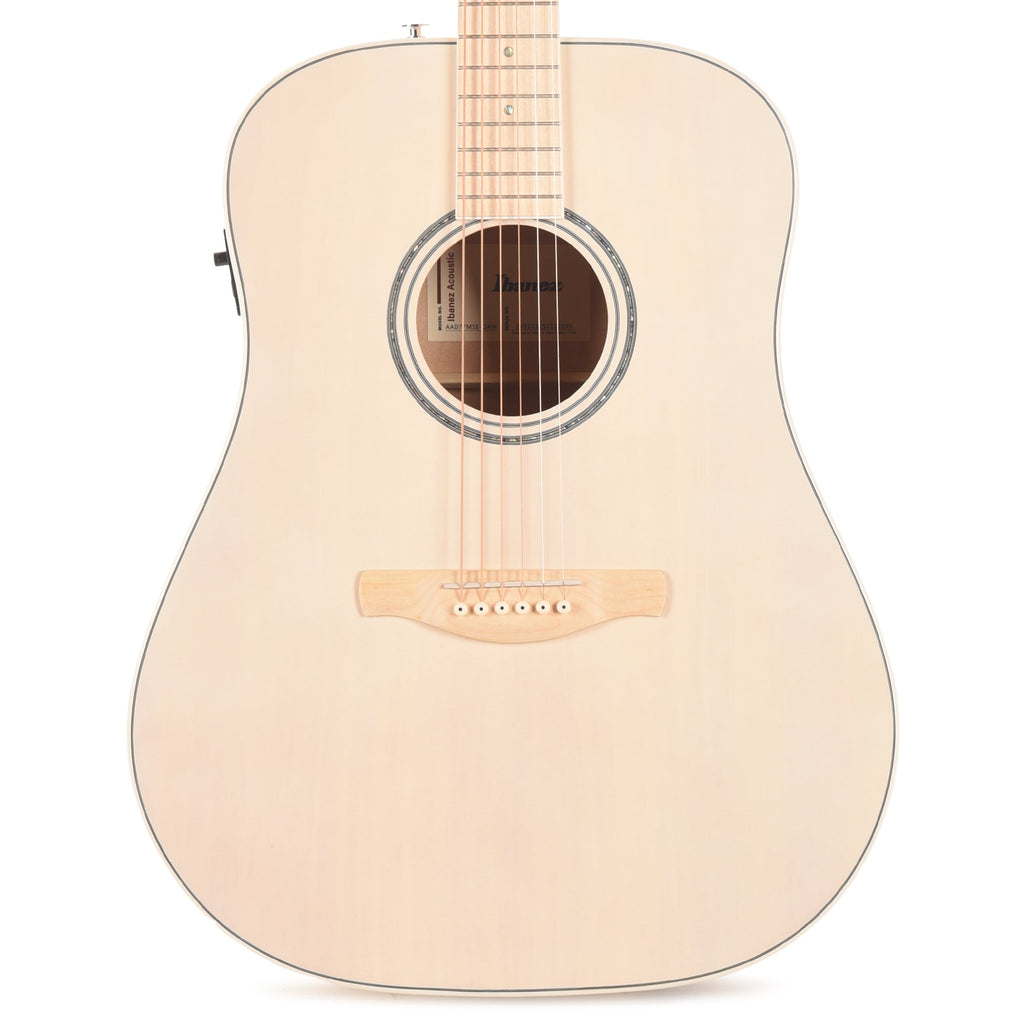 Ibanez AAD77M1EOAW Grand Dreadnought Acoustic-Electric Guitar Open Pore Antique White - View 2 | MusicMarket