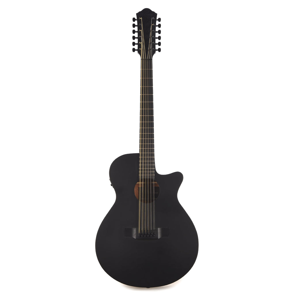 Ibanez AEG1221BOT AEG 12-String Acoustic-Electric Guitar Black Out - View 4 | MusicMarket
