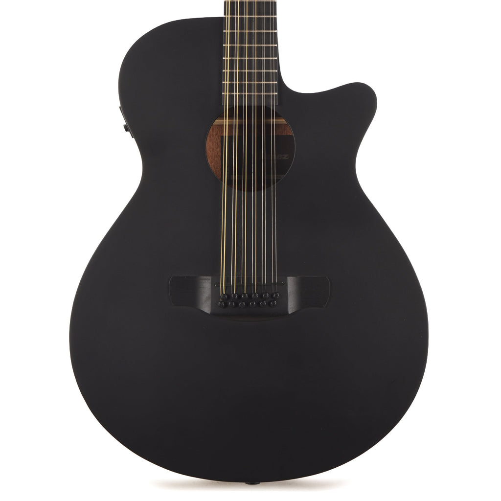 Ibanez AEG1221BOT AEG 12-String Acoustic-Electric Guitar Black Out - View 2 | MusicMarket