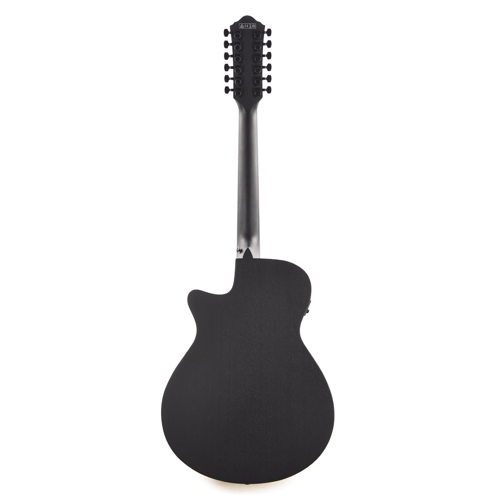 Ibanez AEG1221BOT AEG 12-String Acoustic-Electric Guitar Black Out - View 5 | MusicMarket