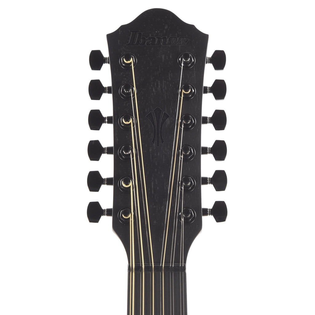 Ibanez AEG1221BOT AEG 12-String Acoustic-Electric Guitar Black Out - View 6 | MusicMarket