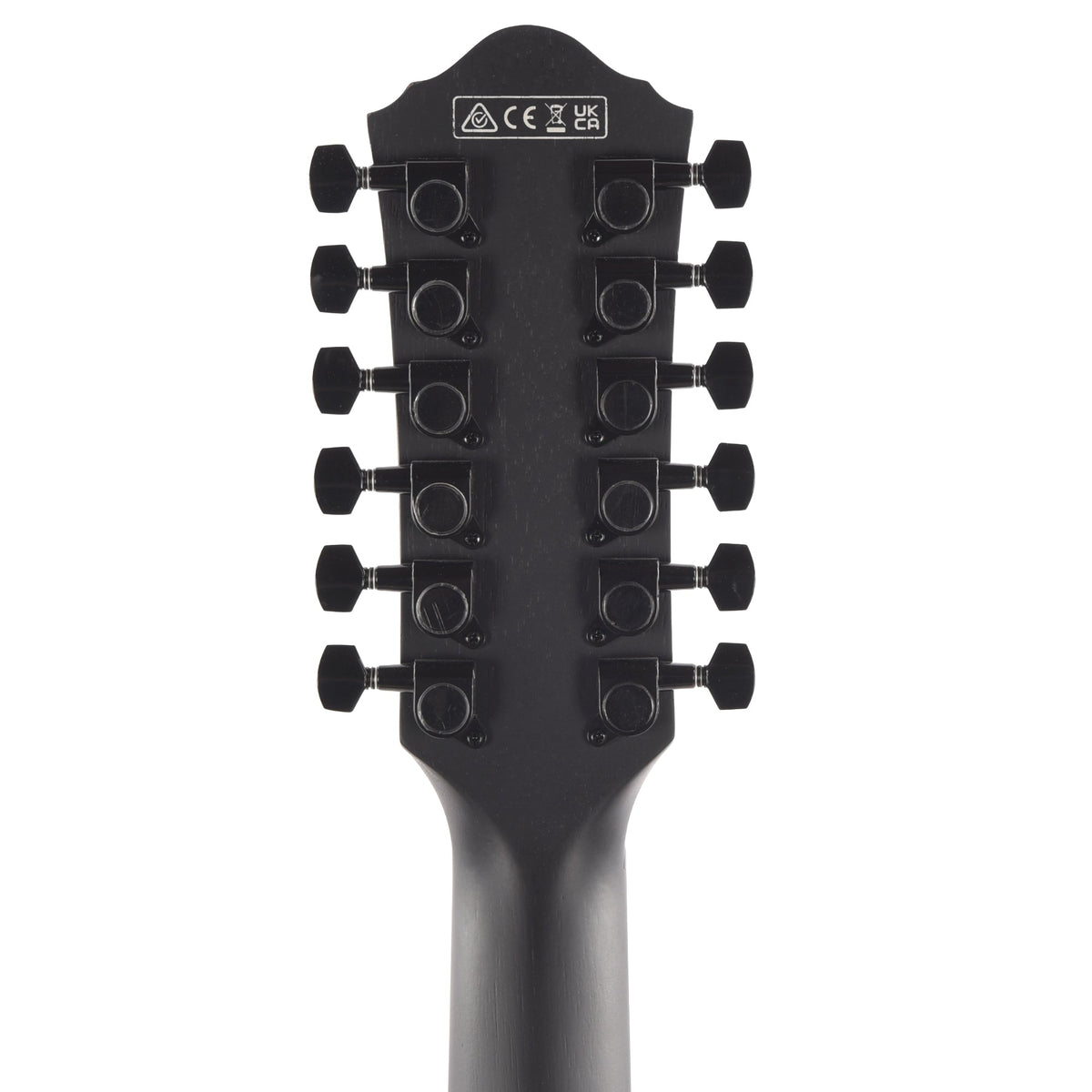 Ibanez AEG1221BOT AEG 12-String Acoustic-Electric Guitar Black Out - View 7 | MusicMarket