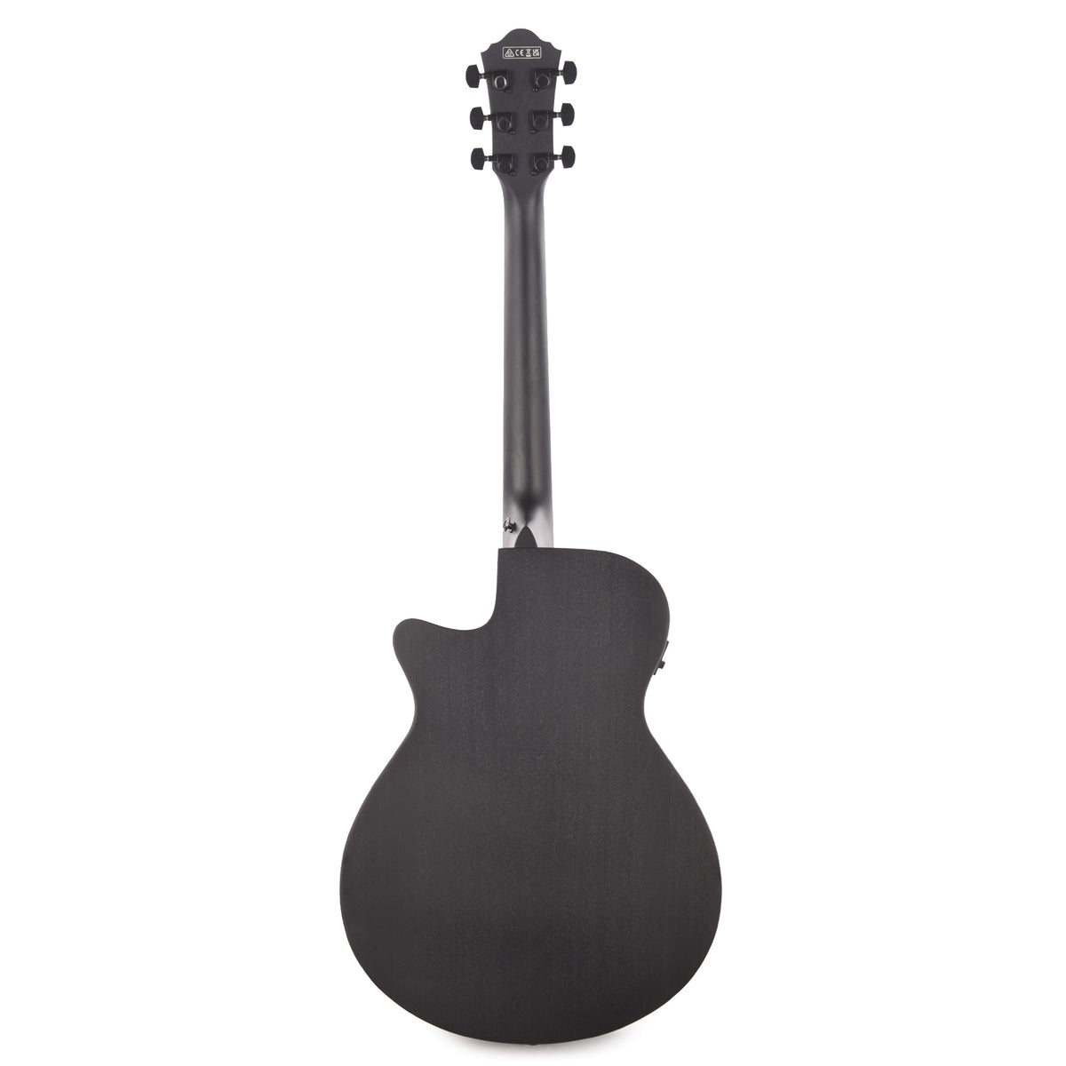 Ibanez AEG621BOT AEG Acoustic-Electric Guitar Black Out - View 5 | MusicMarket