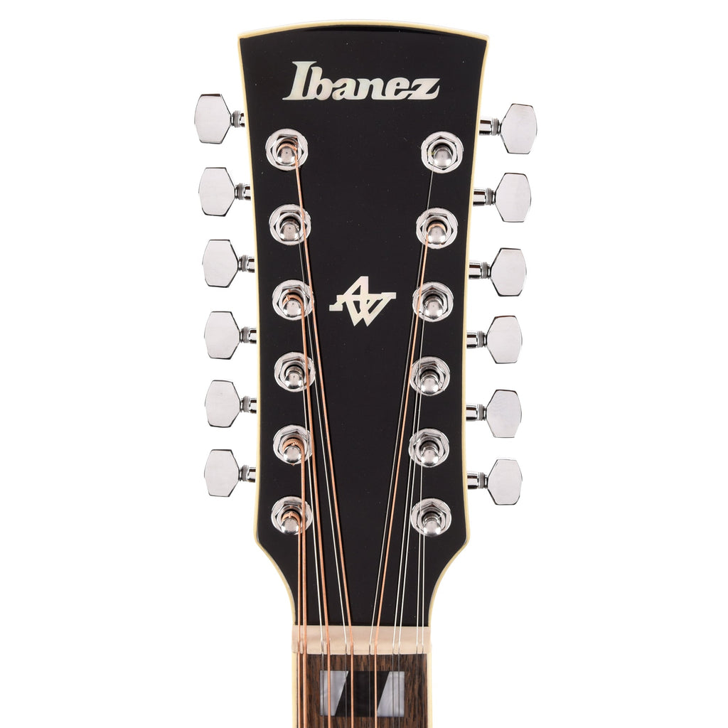 Ibanez AJ7012M1EBK Jumbo 12-String Acoustic-Electric Guitar Black High Gloss - View 6 | MusicMarket
