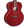 Ibanez AJ70M1EWR Jumbo Acoustic-Electric Guitar Wine Red High Gloss - MusicMarket