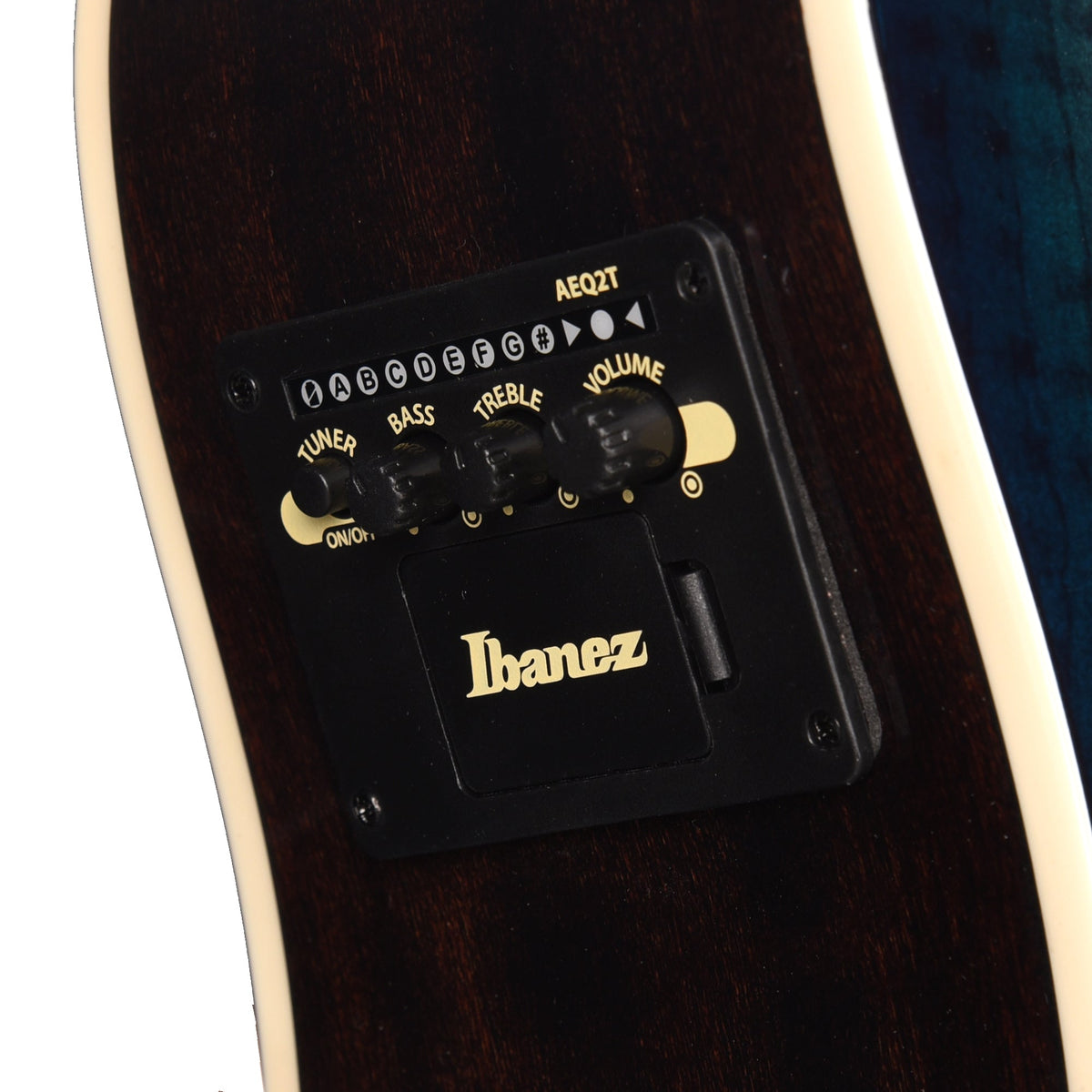 Ibanez ALT50FABDB Altstar Acoustic-Electric Guitar Blue Doom Burst High Gloss - View 8 | MusicMarket