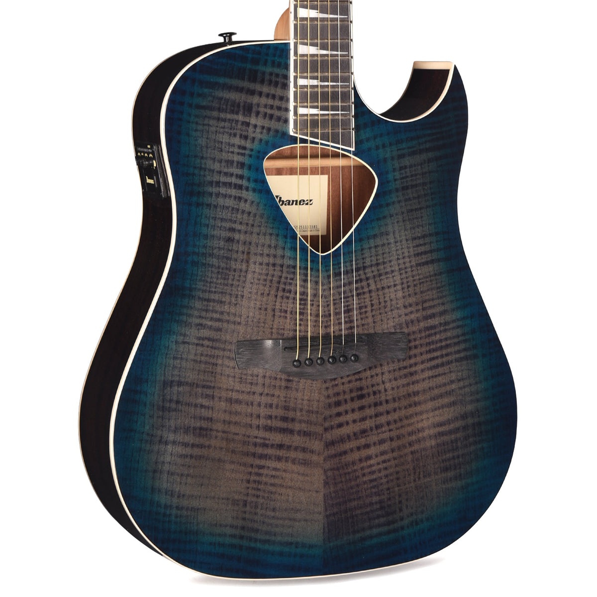 Ibanez ALT50FABDB Altstar Acoustic-Electric Guitar Blue Doom Burst High Gloss - MusicMarket