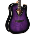 Ibanez ALT50FATVT Altstar Acoustic-Electric Guitar Transparent Violet Sunburst High Gloss - MusicMarket