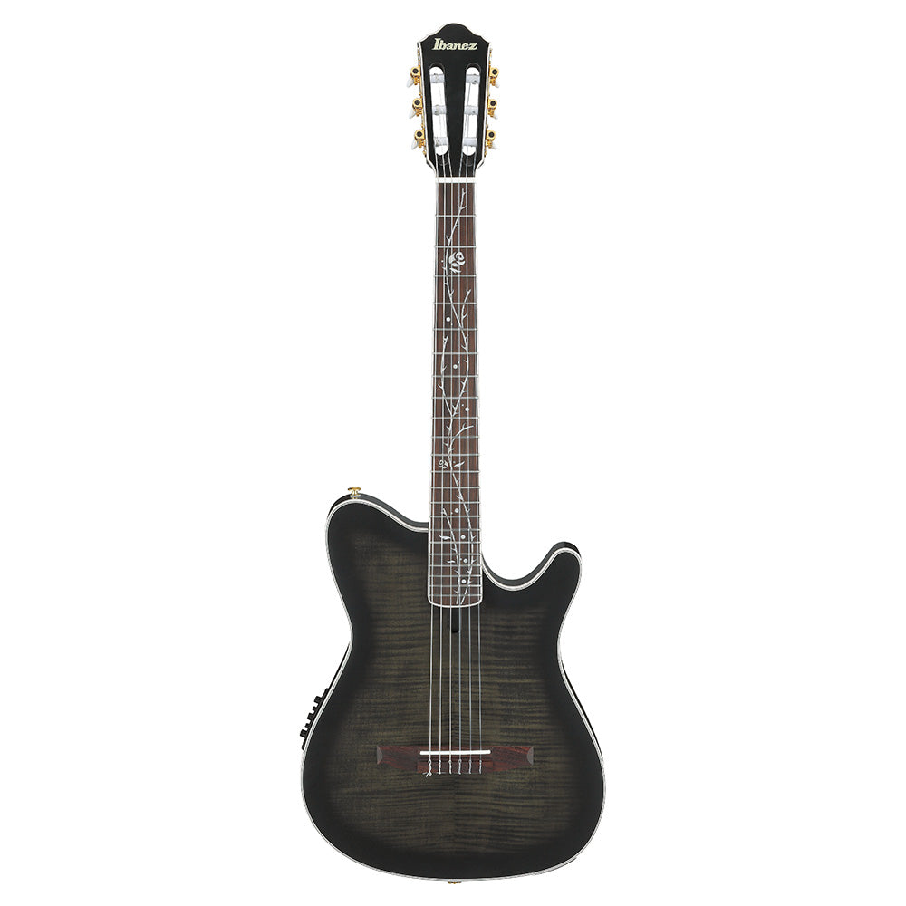 Ibanez TOD20FMNBFL Tim Henson Signature FRH Acoustic-Electric Guitar Black Burst Fade Low Gloss - View 2 | MusicMarket