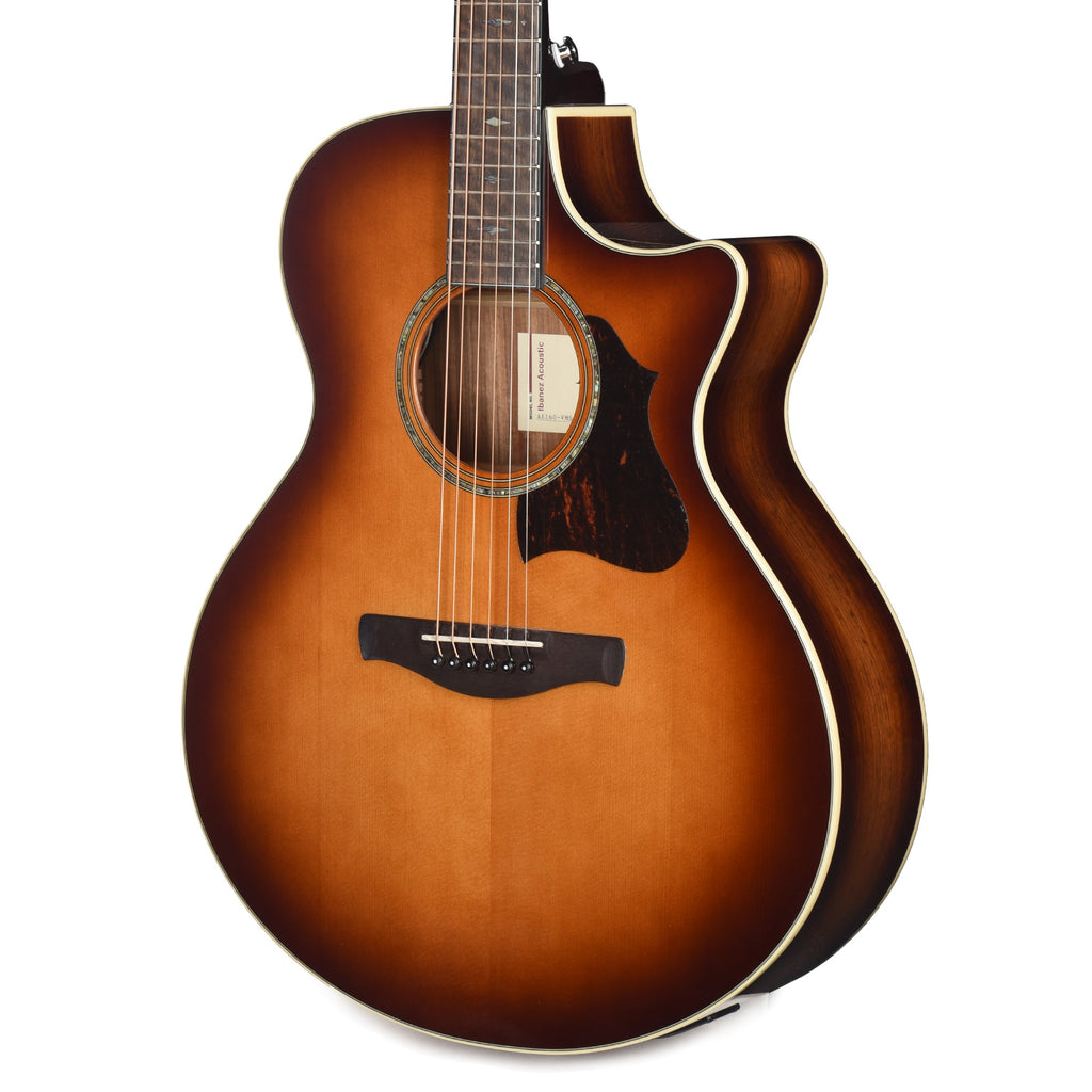 Ibanez AE160VMS Acoustic-Electric Guitar AE Vintage Mahogany Sunburst High Gloss - View 2 | MusicMarket