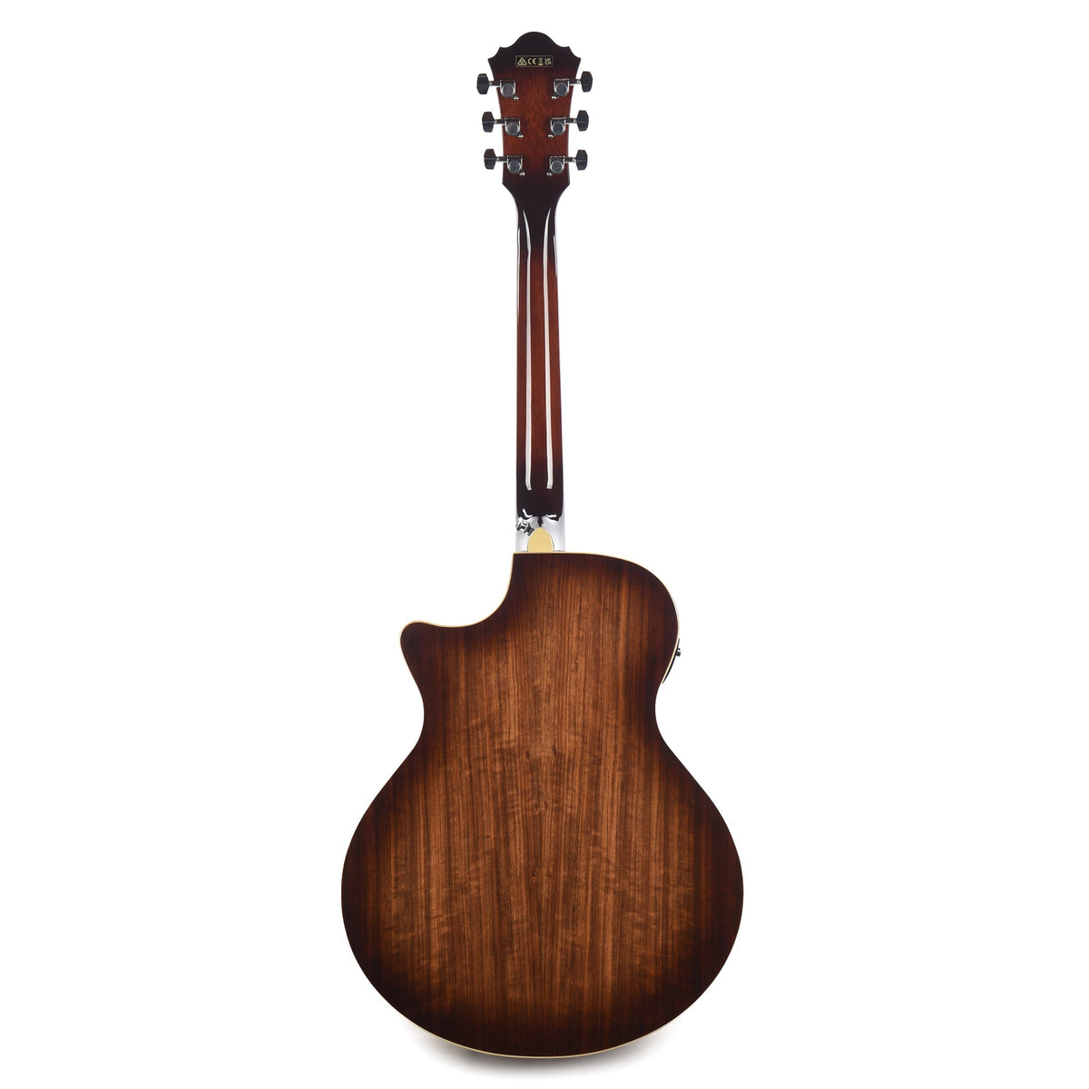 Ibanez AE160VMS Acoustic-Electric Guitar AE Vintage Mahogany Sunburst High Gloss - View 5 | MusicMarket