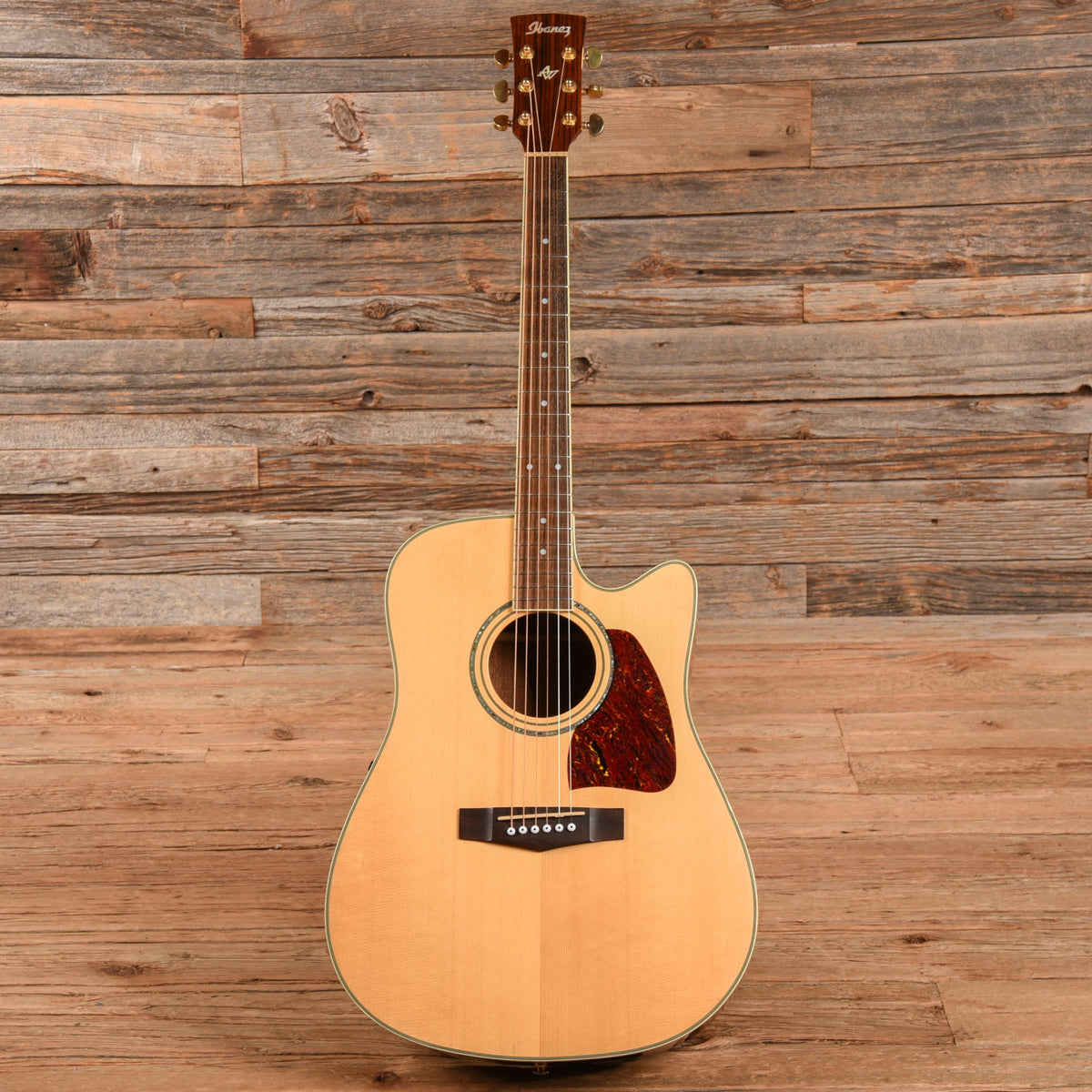 Ibanez AW100CE Natural - View 4 | MusicMarket