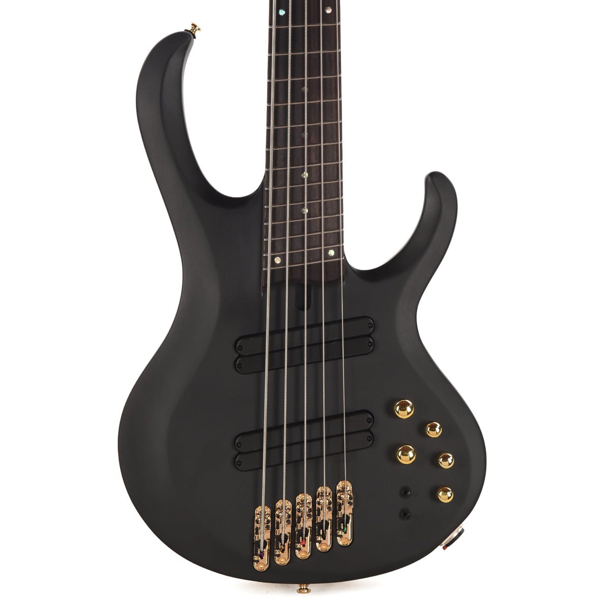 Ibanez BTB605LMBKF BTB Bass Workshop 5-String Multi Scale Electric Bass Black Flat - View 2 | MusicMarket
