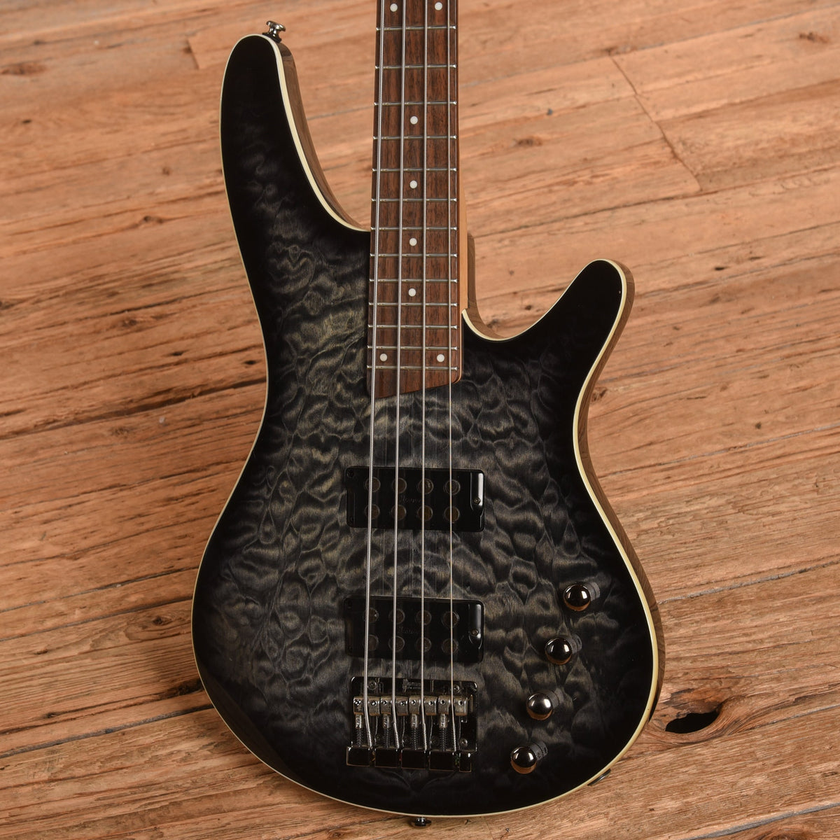 Ibanez SRX3EXQM1 Transparent Black - View 2 | MusicMarket