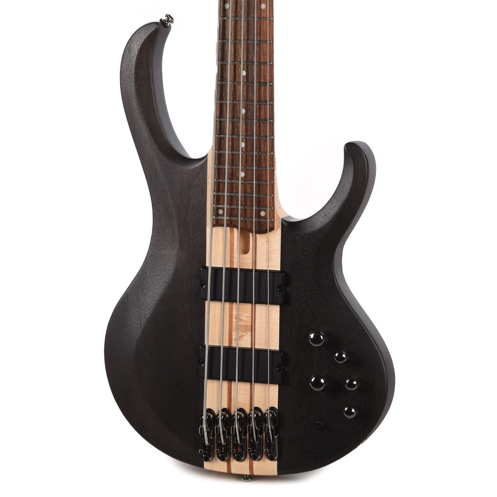Ibanez BTB605TGF BTB Standard 5-String Electric Bass Transparent Gray Flat - View 2 | MusicMarket