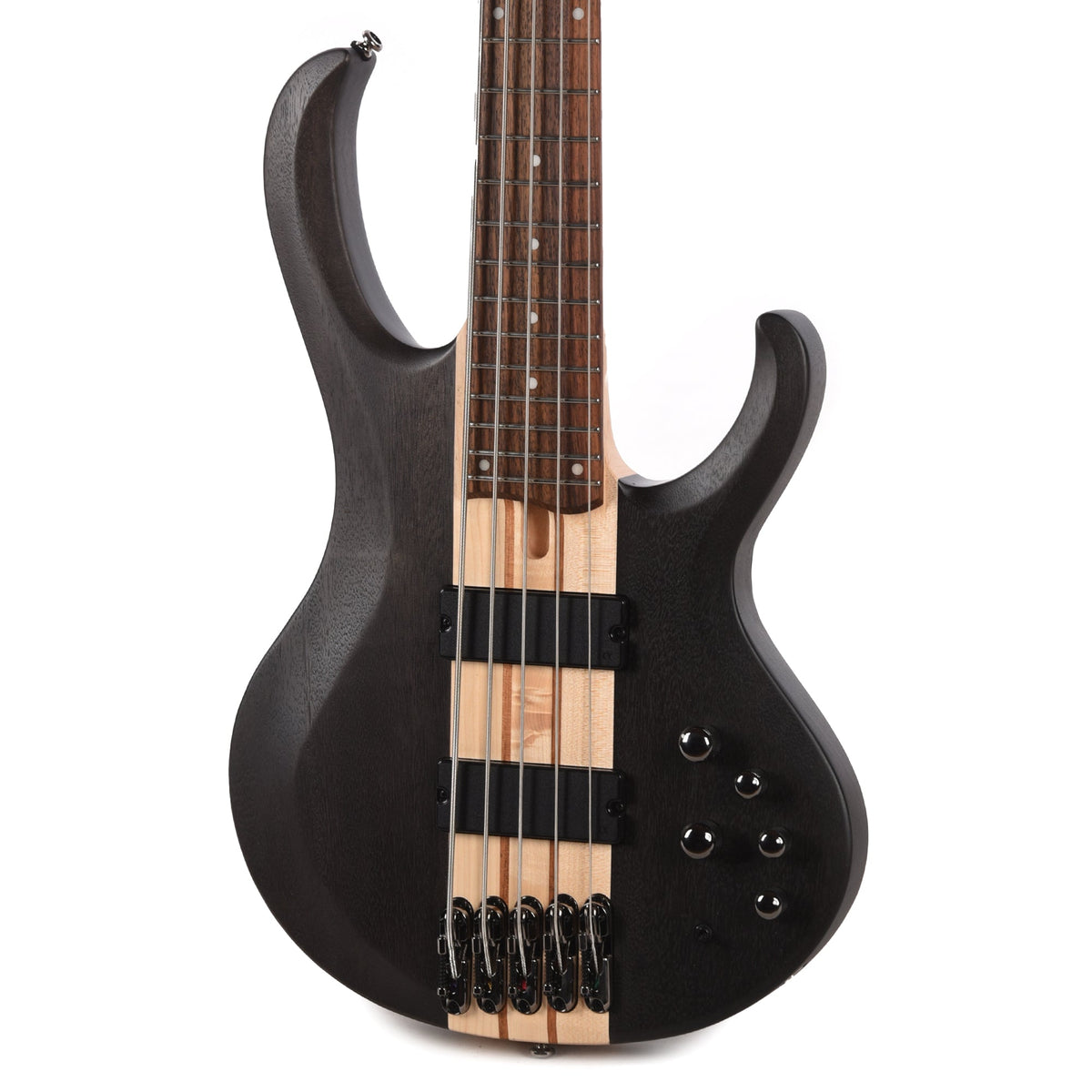 Ibanez BTB605TGF BTB Standard 5-String Electric Bass Transparent Gray Flat - View 2 | MusicMarket